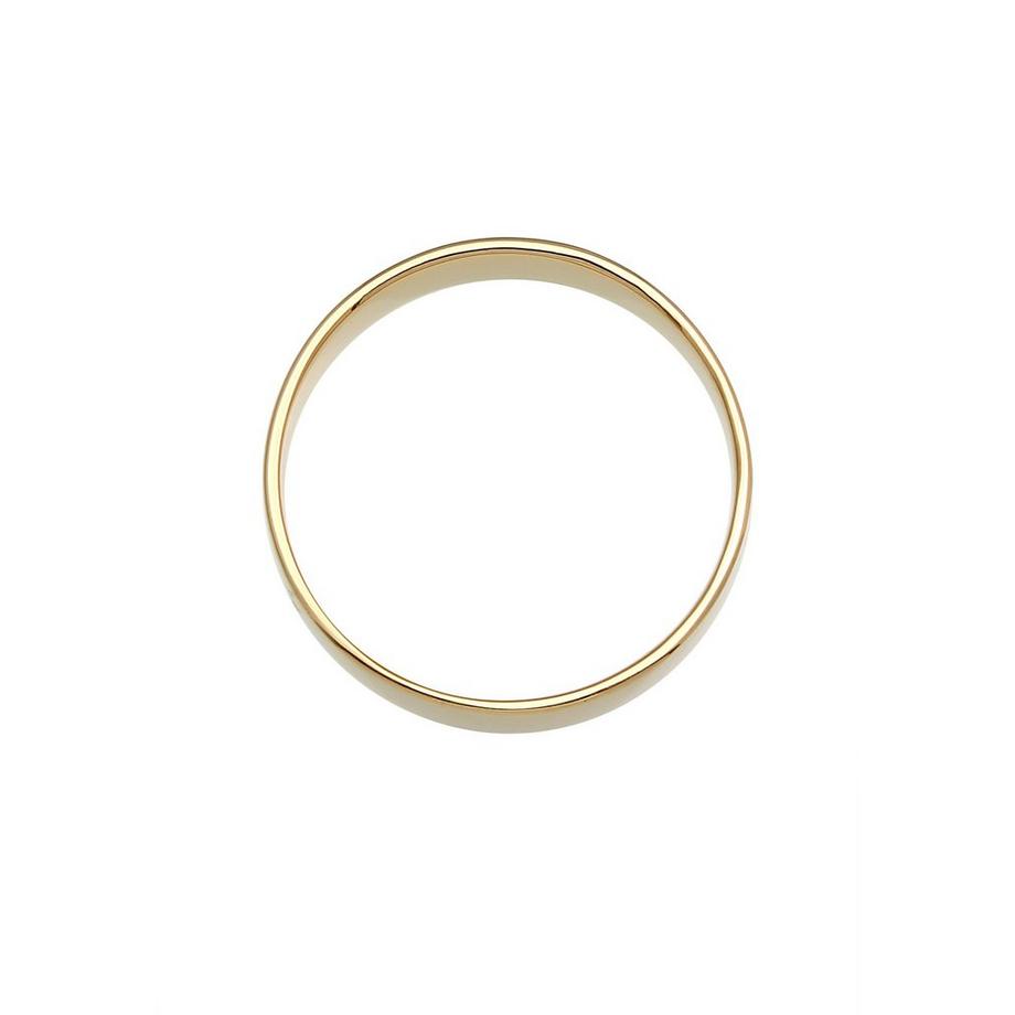 Elli  Ring Bandring Trauring Basic Hochzeit Paar 585 Gelbgold 