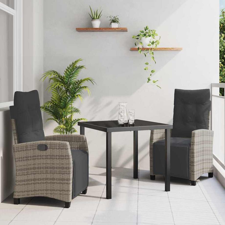 VidaXL Garten essgruppe poly-rattan  