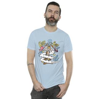 LOONEY TUNES Wile E Coyote Beep Beep T-Shirt Stampata  