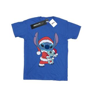 Disney Stitch T-Shirt Noël  