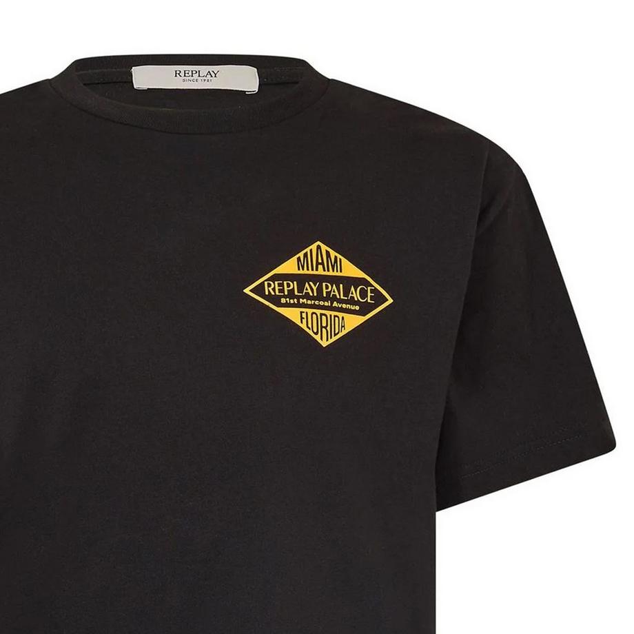 REPLAY T-Shirt à Imprimé Graphique Palace  