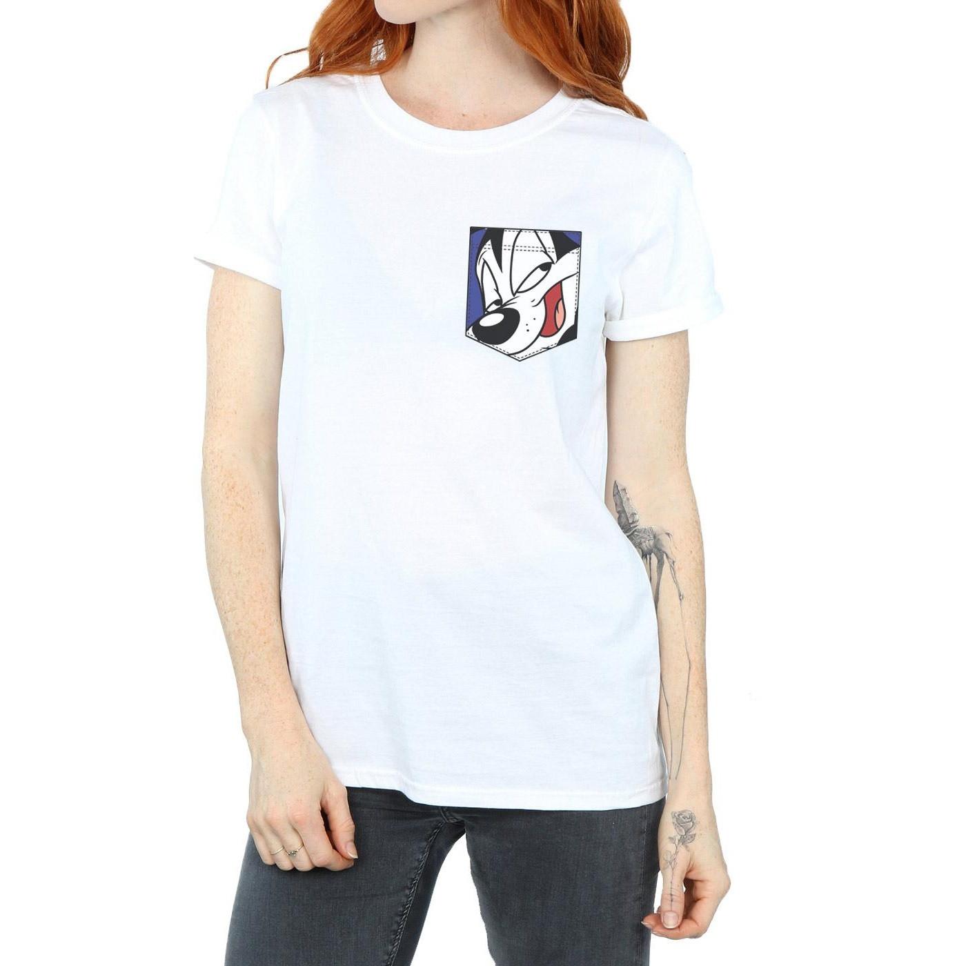 LOONEY TUNES Sylvester Pocket T-Shirt  