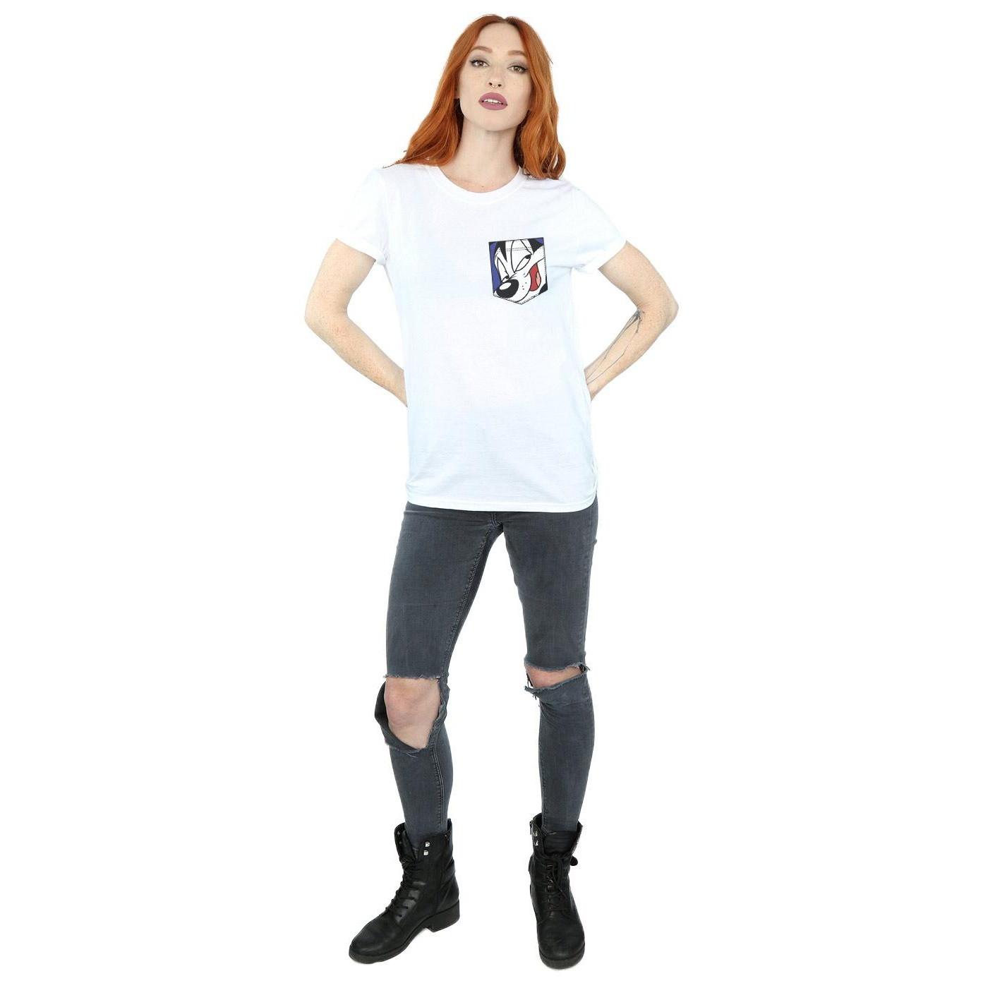 LOONEY TUNES Sylvester Pocket T-Shirt  