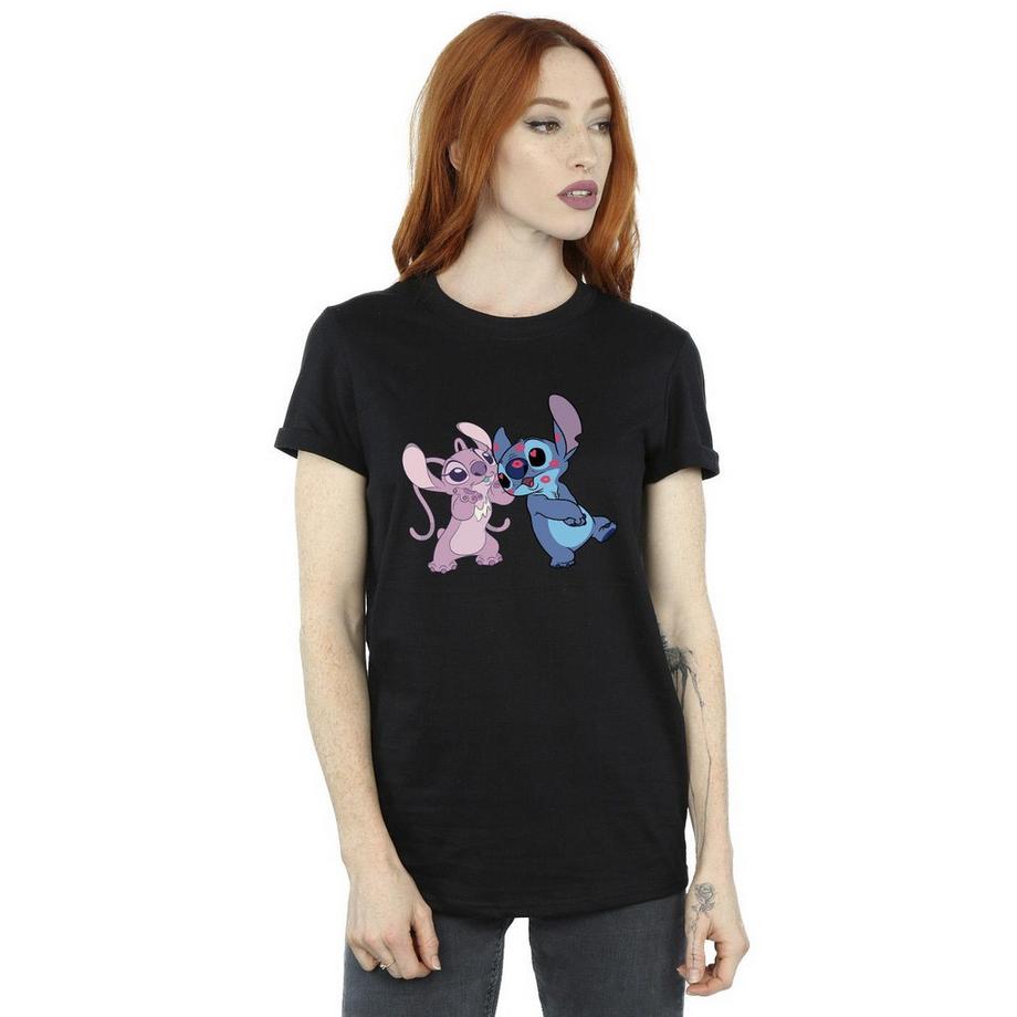 Disney Stitch et Angel Baiser T-Shirt  