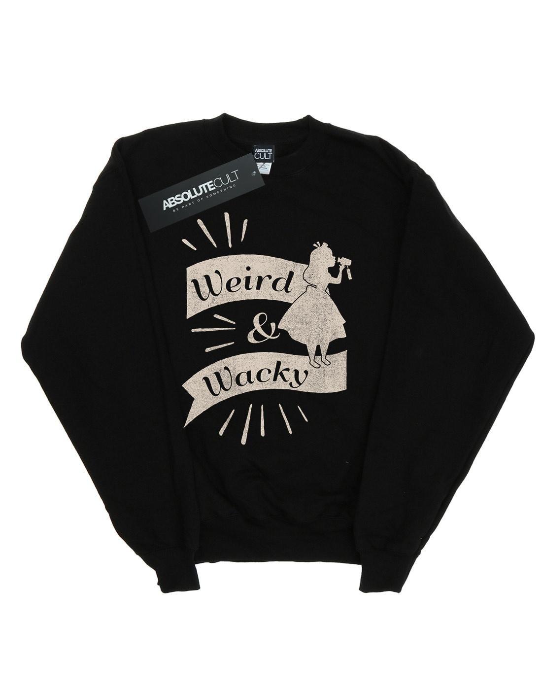 Disney  Alice In Wonderland Weird And Wacky Sweatshirt 