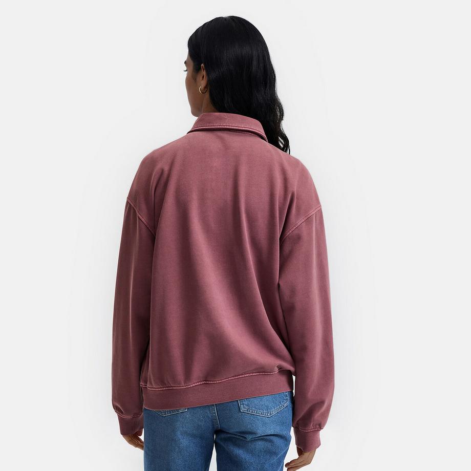 La Redoute Collections Sweatshirt Col Polo  