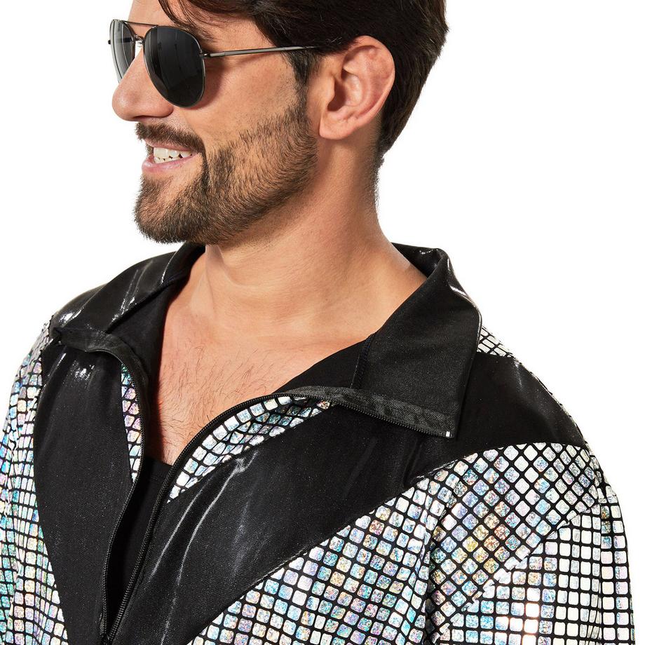 Tectake  kostüm  Retro 80er 90er Jahre Disco Jogginganzug 