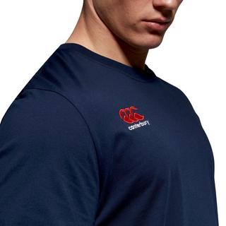 Canterbury Baumwoll T-Shirt mit kleinem Logo  
