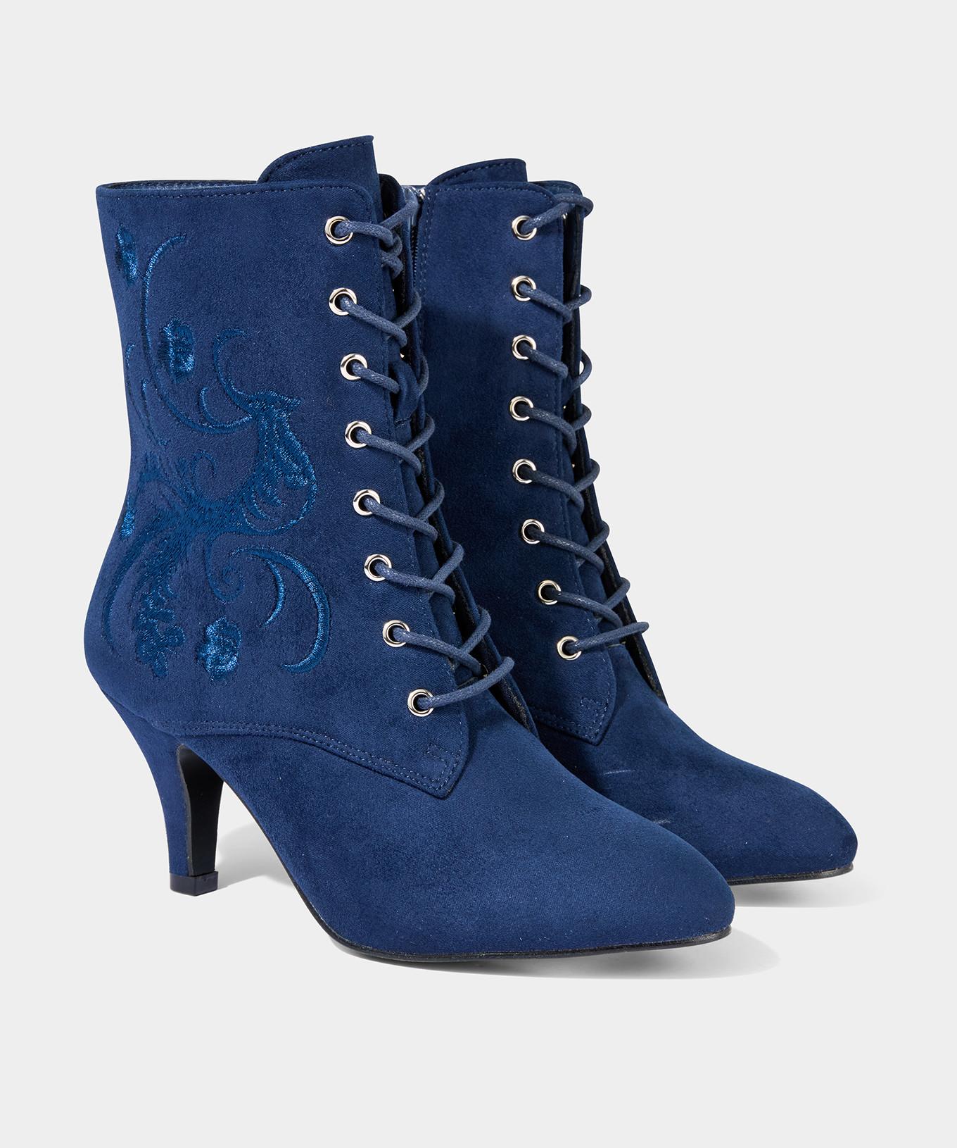 Joe Browns  Schicke bestickte Schnürstiefeletten 