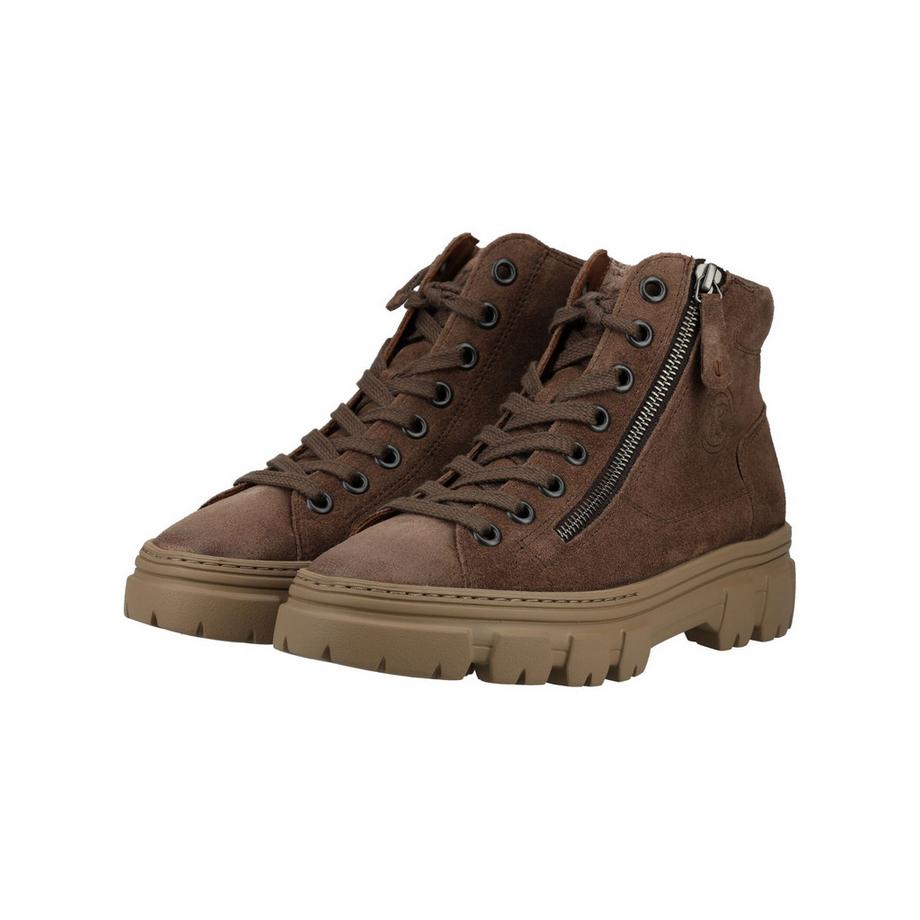 Paul Green Schnürstiefelette mit Seitlicher Reissverschluss  