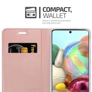 Cadorabo  Hülle für Samsung Galaxy A71 4G Magnetverschluss, Kartenfach 