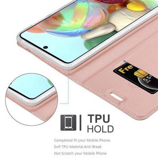 Cadorabo  Hülle für Samsung Galaxy A71 4G Magnetverschluss, Kartenfach 