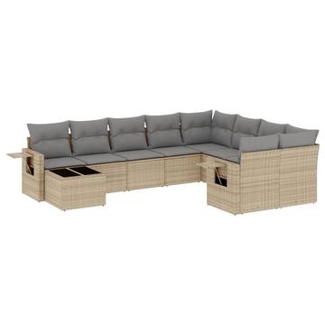 Garten sofagarnitur poly-rattan