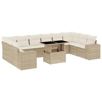 Garten sofagarnitur poly-rattan