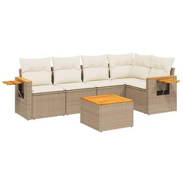 Garten sofagarnitur poly-rattan