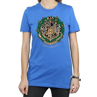 Harry Potter Hogwarts Happy Christmas T-Shirt  