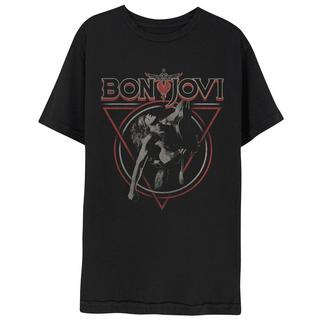Bon Jovi Triangle Overlap T-Shirt  