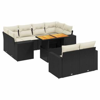 VidaXL Garten sofagarnitur poly-rattan  