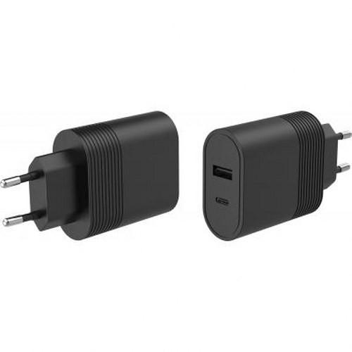 BigBen Connected  Doppeltes Netzladegerät USB-A + USB-C 32W (12+20W) Power Delivery 