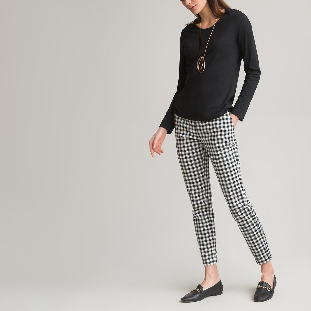 La Redoute Collections Langarm Rundhals Shirt  