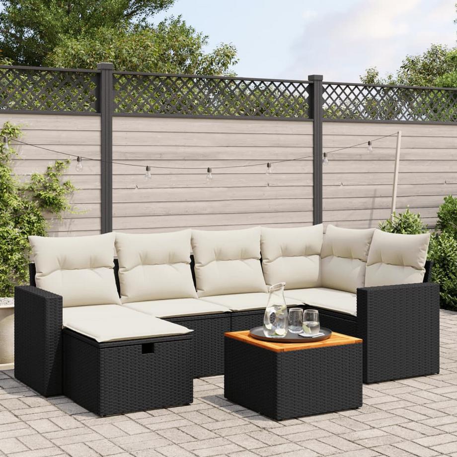 VidaXL Garten sofagarnitur poly-rattan  