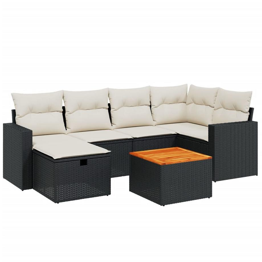 Garten sofagarnitur poly-rattan