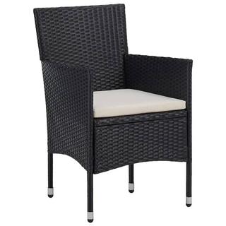 VidaXL set da pranzo da giardino Rattan  