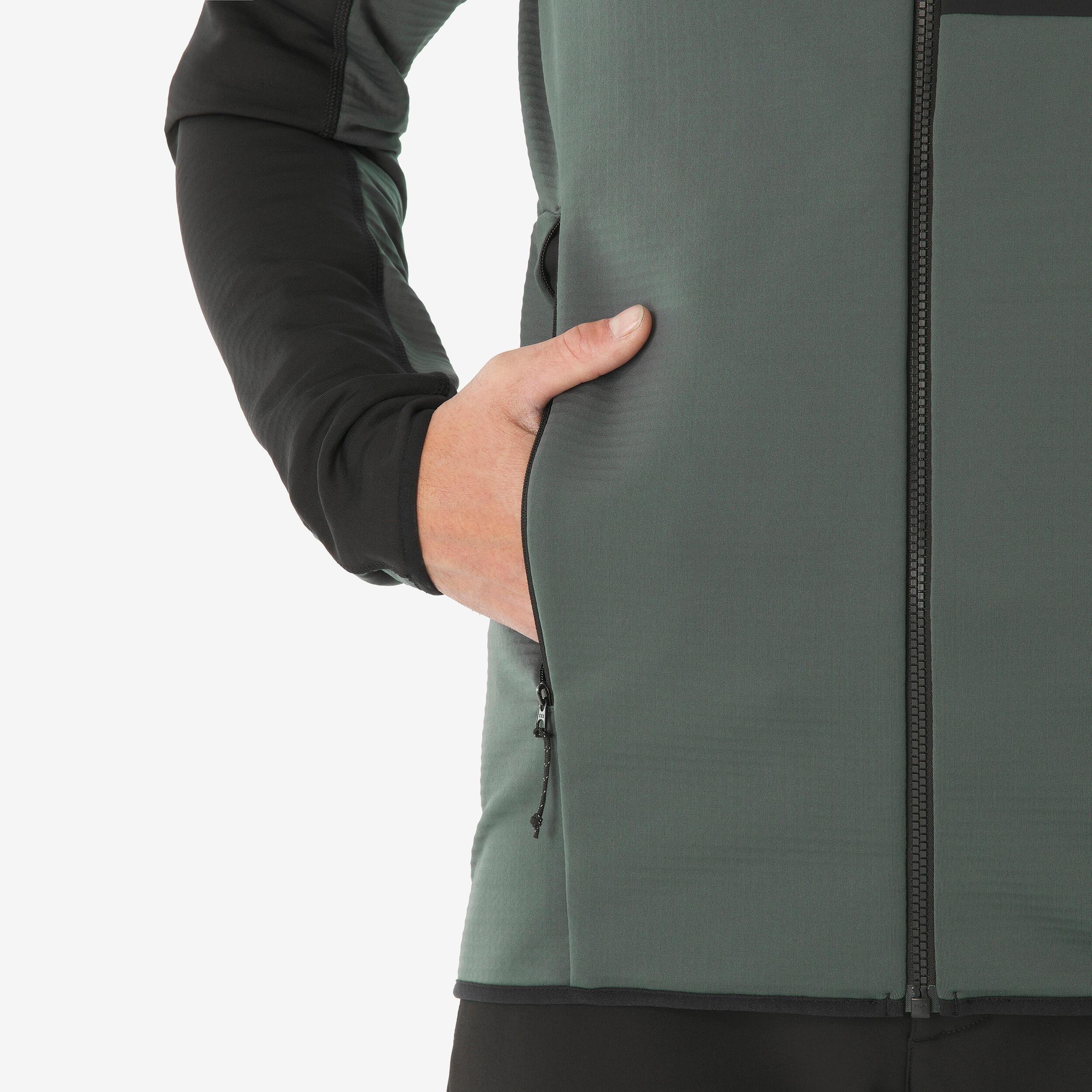 QUECHUA Fleece Wanderjacke  