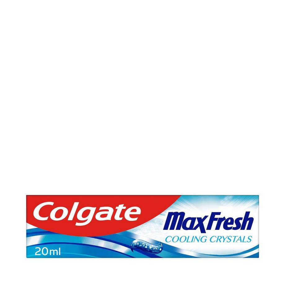 Colgate MAX FRESH Max Fresh Cooling Crystals Zahnpasta, Langanhaltendes Frischegefühl, Reisegrösse 