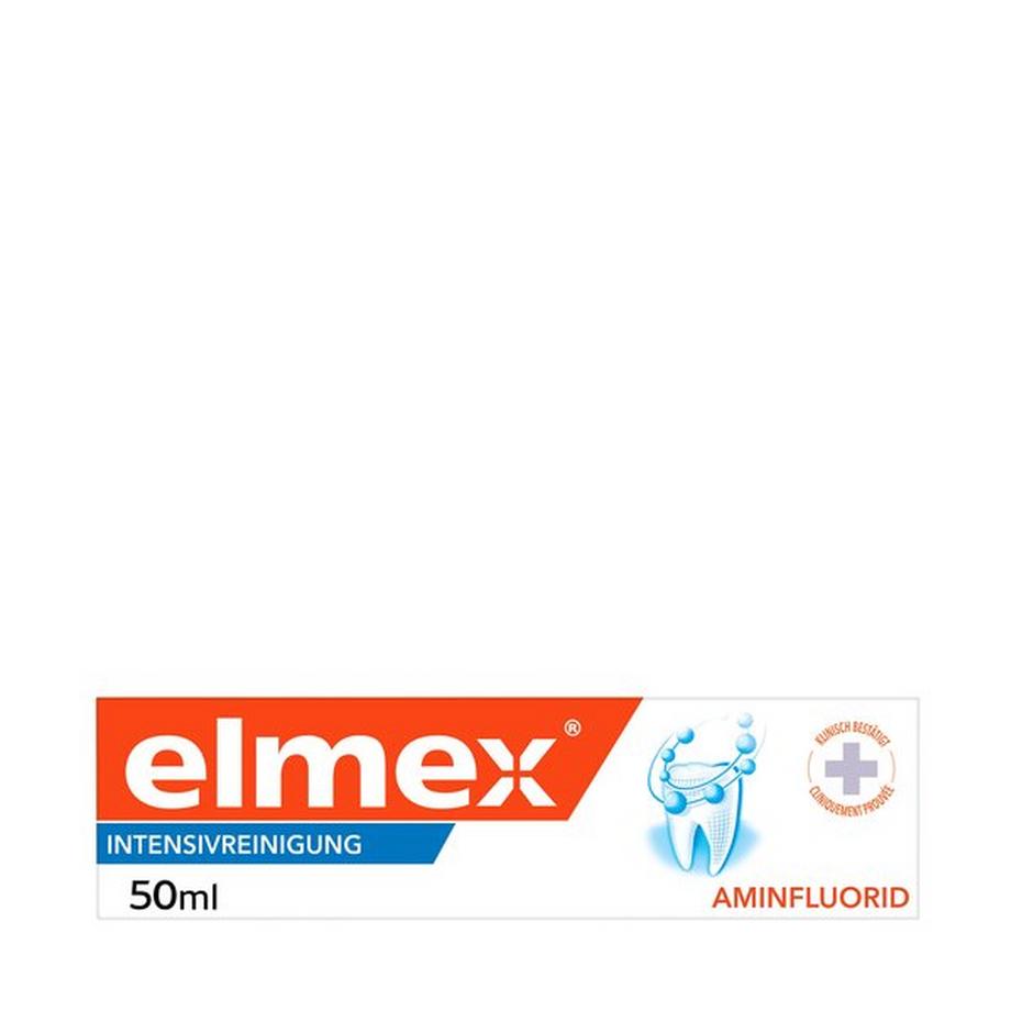 elmex INTENSIVREINIGUNG Intensivreinigung Zahnpasta, Für Glatte & Natürlich Weisse Zähne 