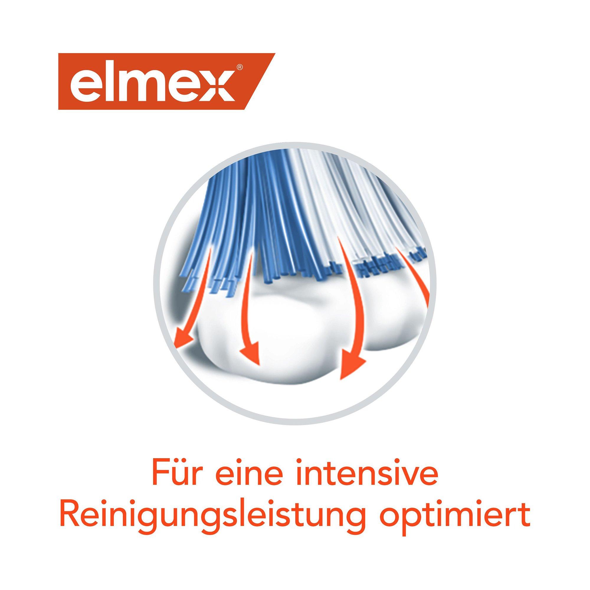 elmex  Intensivreinigung Mittel Zahnbürste, Gründliche Reinigung Des Gesamten Mundes 