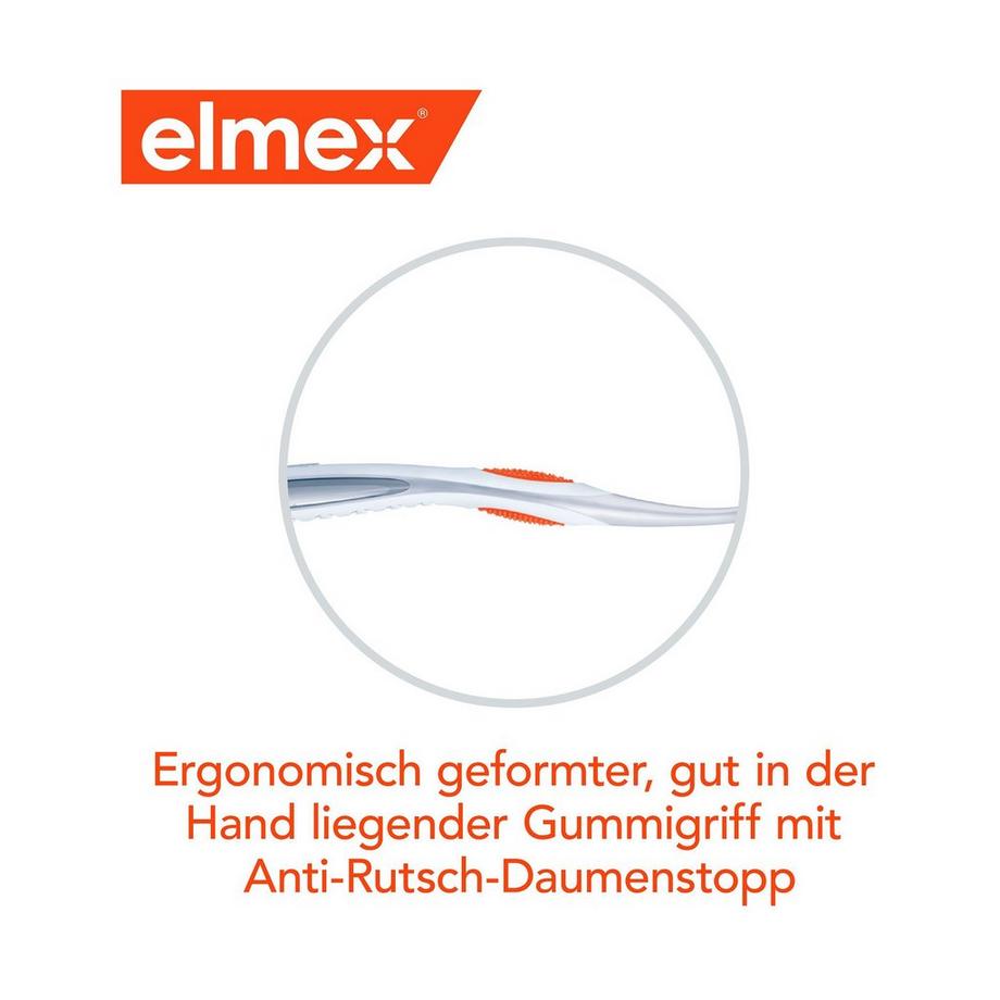 elmex  Intensivreinigung Mittel Zahnbürste, Gründliche Reinigung Des Gesamten Mundes 
