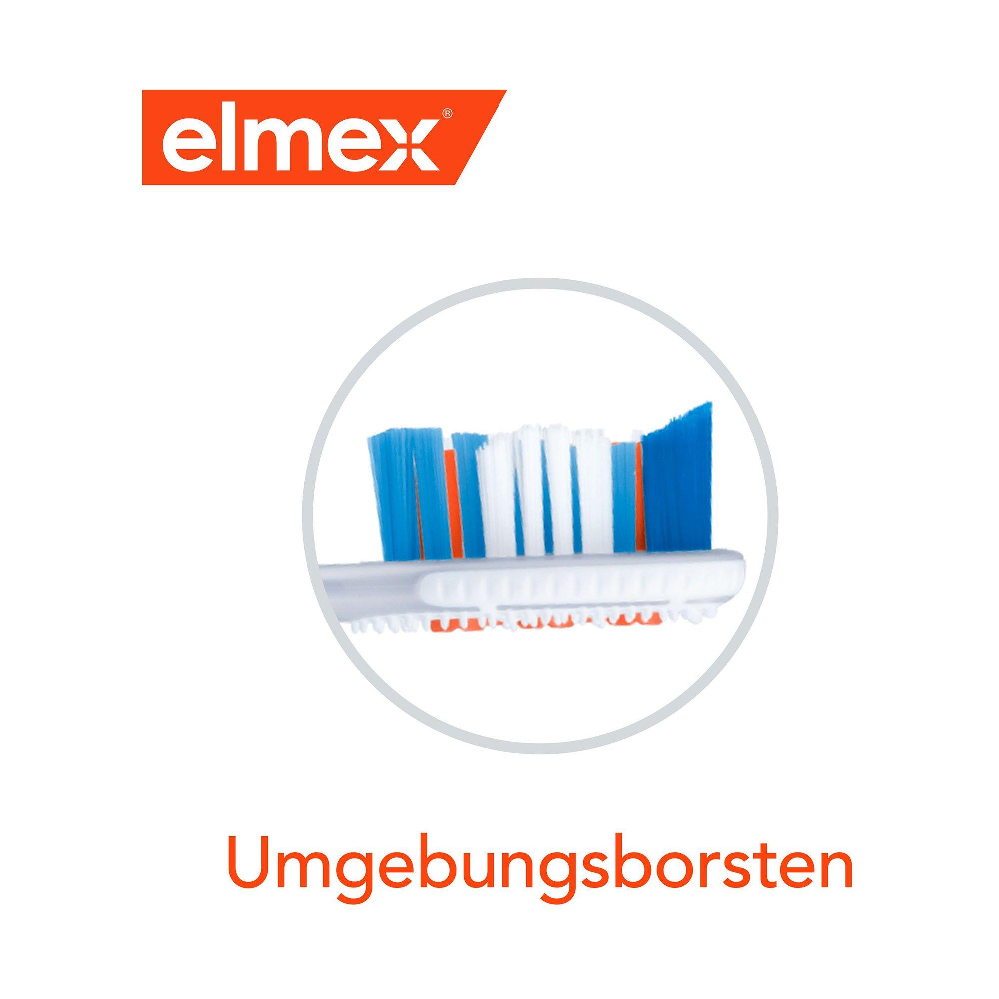 elmex  Intensivreinigung Mittel Zahnbürste, Gründliche Reinigung Des Gesamten Mundes 