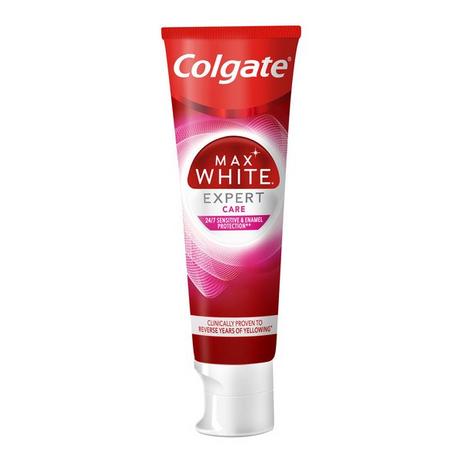 Colgate Max White Expert Care Max White Expert Care Whitening Zahnpasta, weisse Zähne & Schutz vor Schmerzempfindlichkeit 