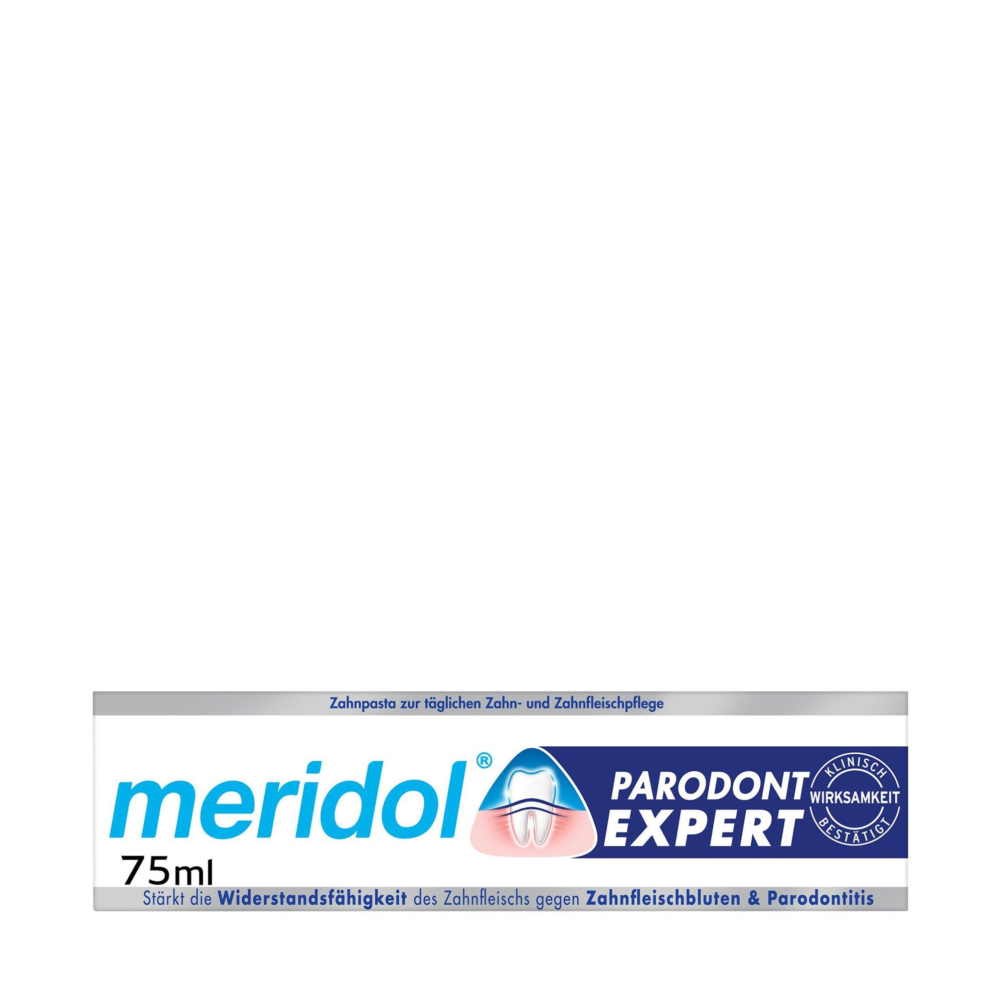 Image of meridol Parodont Expert Zahnpasta, Gegen Zahnfleischprobleme & Parodontitis - 75ml