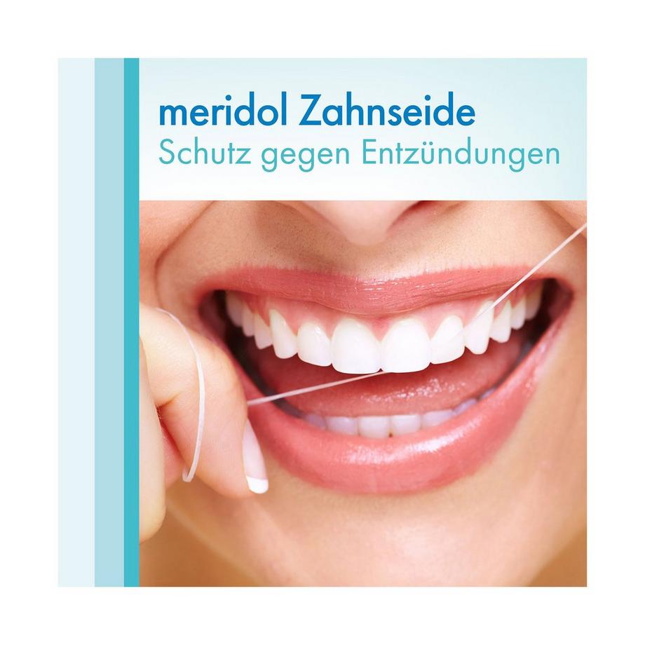 meridol  Flausch-Zahnseide, Schonende & Gründliche Reinigung Der Zahnzwischenräume 