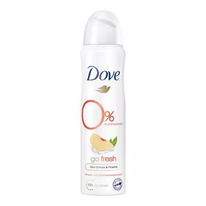 Ohne Aluminium go fresh Pfirsich- & Zitronenverbenenduft Deospray