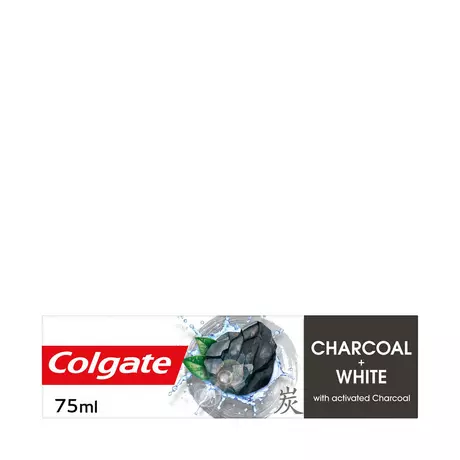 Colgate  Natural Extracts Charcoal + White Dentifricio, Con Estratto Naturale Di Carbone Attivo 