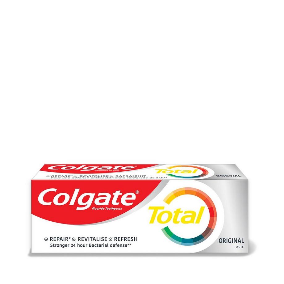 Colgate TOTAL ORIGInal Total Original Zahnpasta, Rundumschutz Für Einen Gesunden Mund, Reisegrösse 