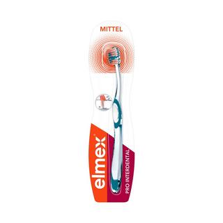 elmex PRO INTERDENTAL Pro Interdental Medio Spazzolino, Per Una Pulizia Interdentale Precisa 