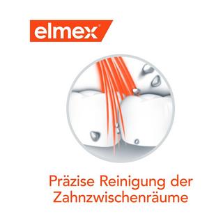 elmex  Pro Interdental Moyen Brosse À Dents, Pour Un Nettoyage Précis Des Espaces Interdentaires 