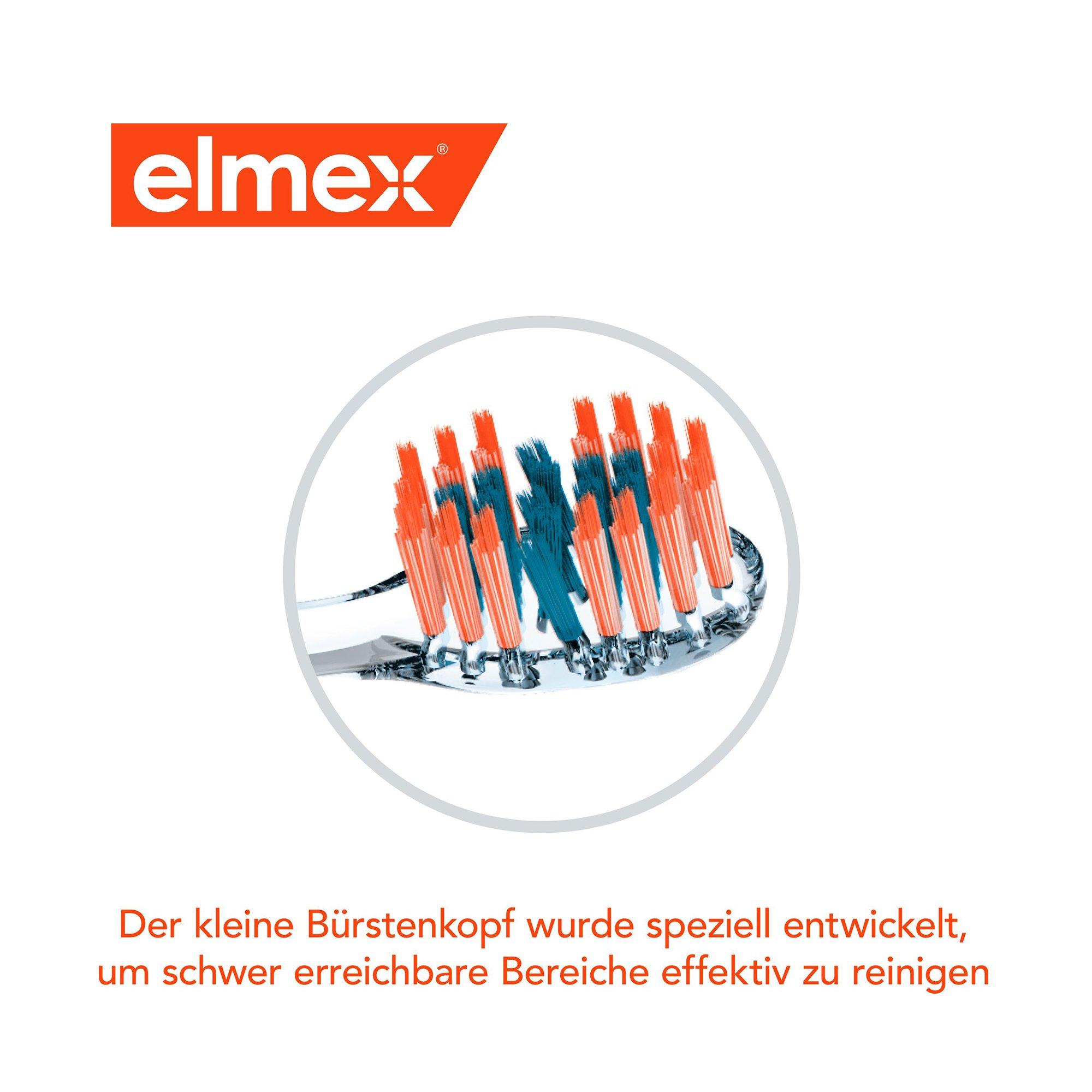 elmex PRO INTERDENTAL Pro Interdental Medio Spazzolino, Per Una Pulizia Interdentale Precisa 