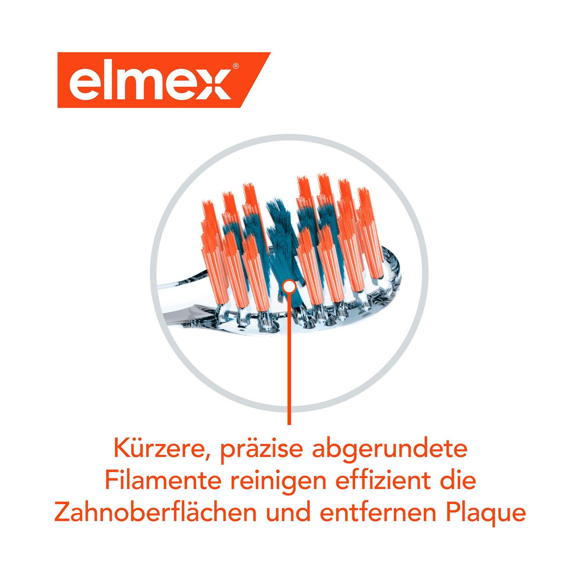 elmex  Pro Interdental Mittel Zahnbürste, Präzise Reinigung Der Zahnzwischenräume 