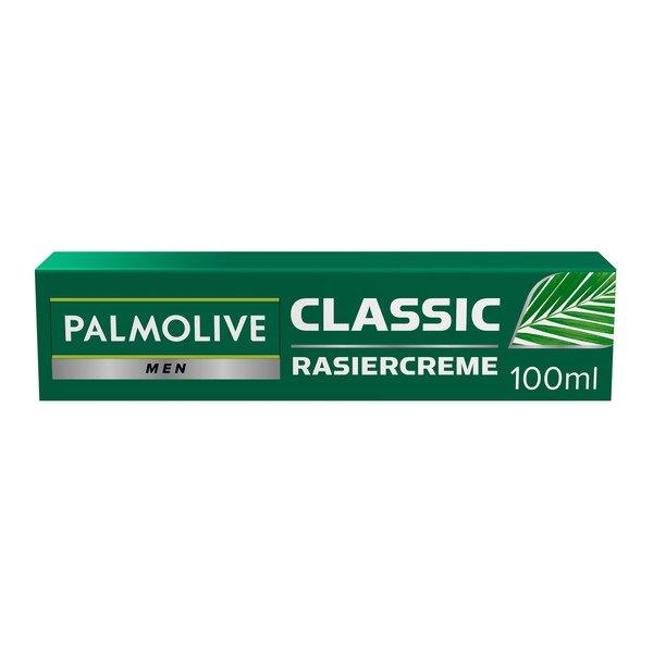 Image of Palmolive Men Classic Mit Palm-Extrakt Rasiercreme, Hält Die Haut Zart Und Geschmeidig - 100 ml