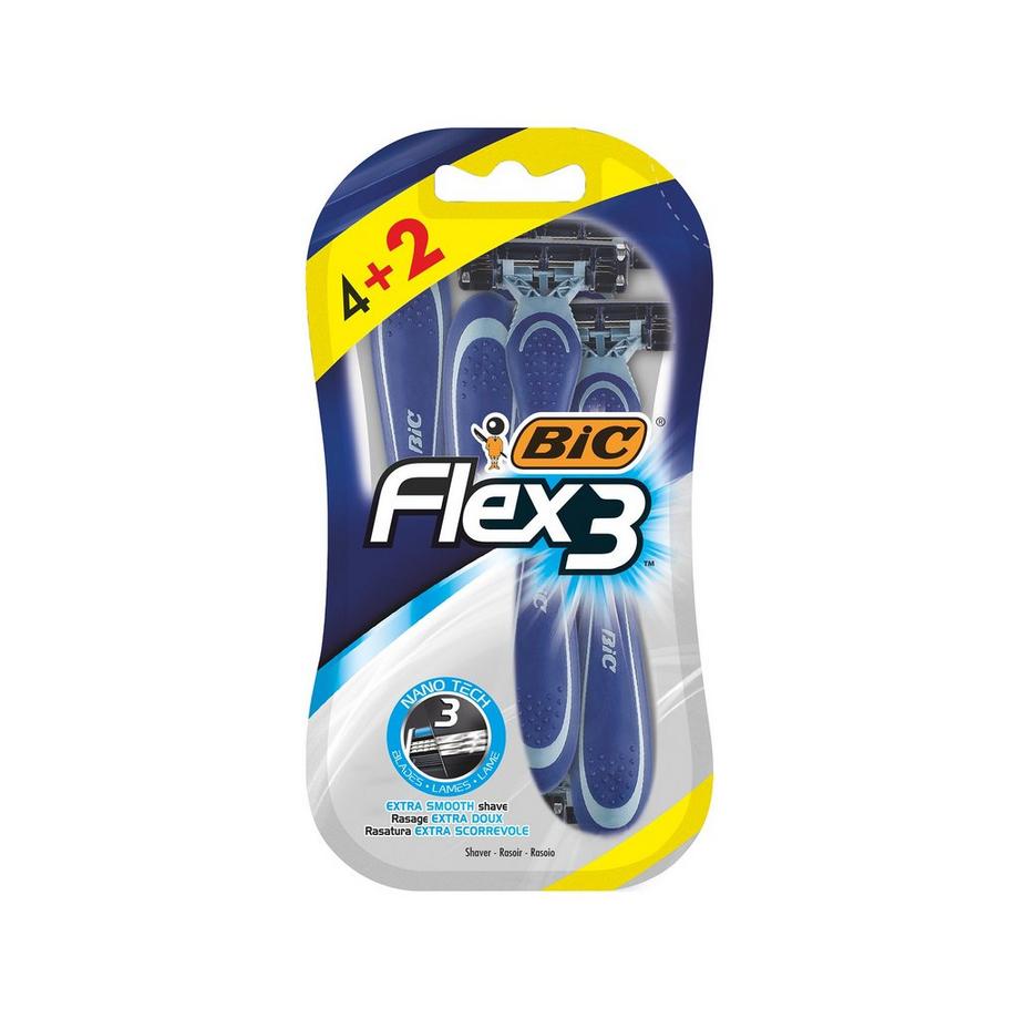 BiC BIC RASIERERFLEX3COMFORT4STK+2 Flex 3 Blister 