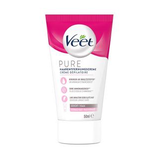 Veet Pure - Normale Haut - Gesicht Gesichtshaarentfernungscrème 