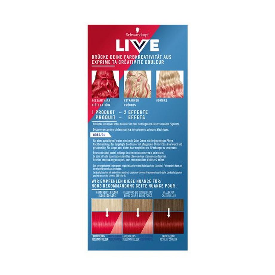 LIVE  Ultra Brights Semi-Permanente Coloration 