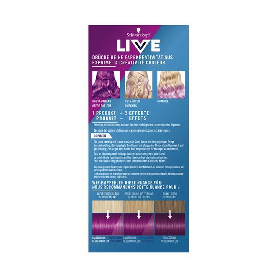 LIVE  Ultra Brights Semi-Permanente Coloration 