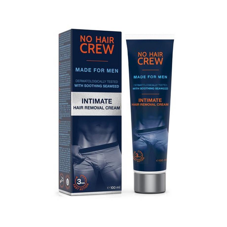 NO HAIR CREW  Crema Depilatoria Intime – Per Uomo 