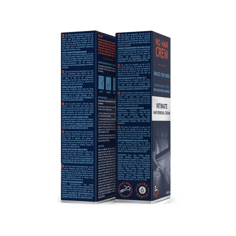 NO HAIR CREW  Crema Depilatoria Intime – Per Uomo 